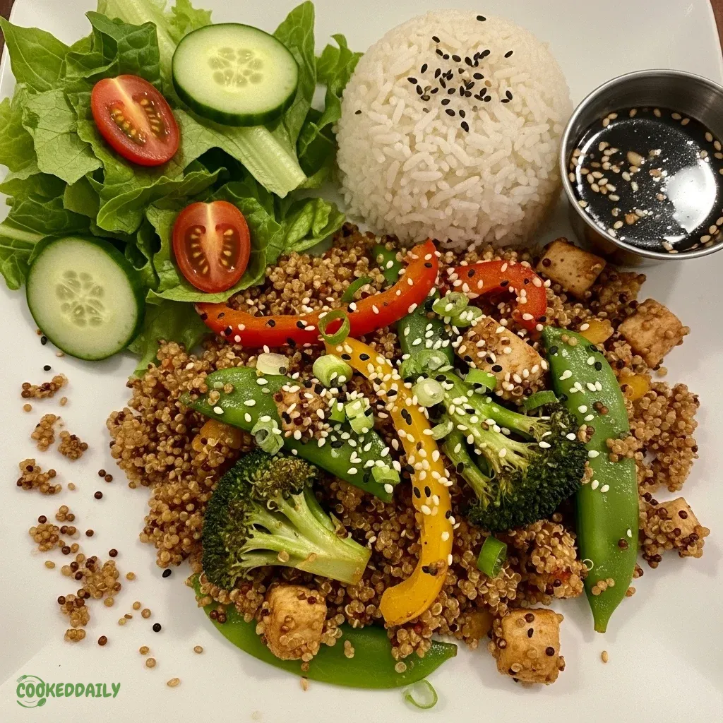 Baked Quinoa Stir-Fry 11 Baked Quinoa Stir-Fry