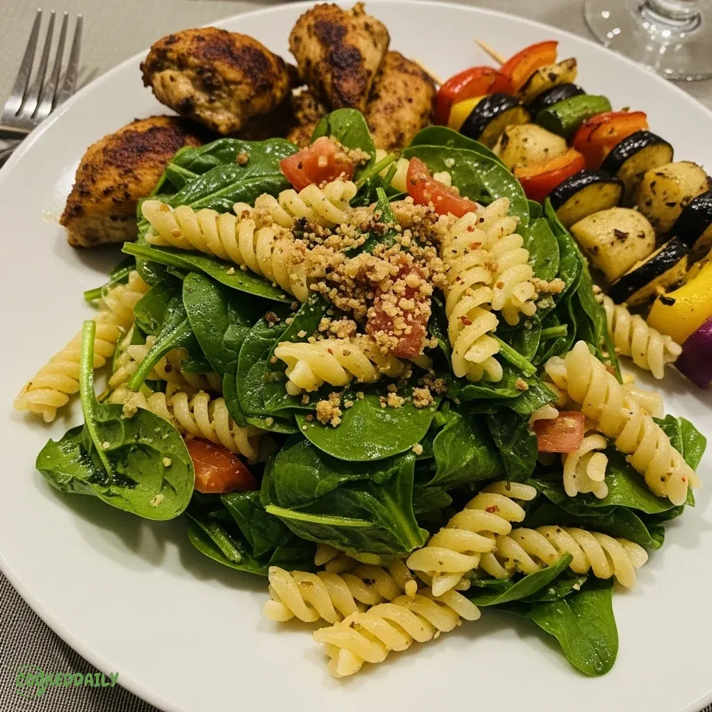 Budget Friendly Spinach Pasta Salad 11 Budget Friendly Spinach Pasta Salad