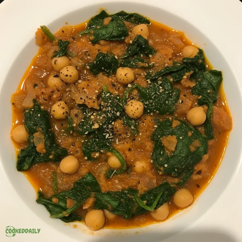 Lemon Spinach Stew 11 Lemon Spinach Stew