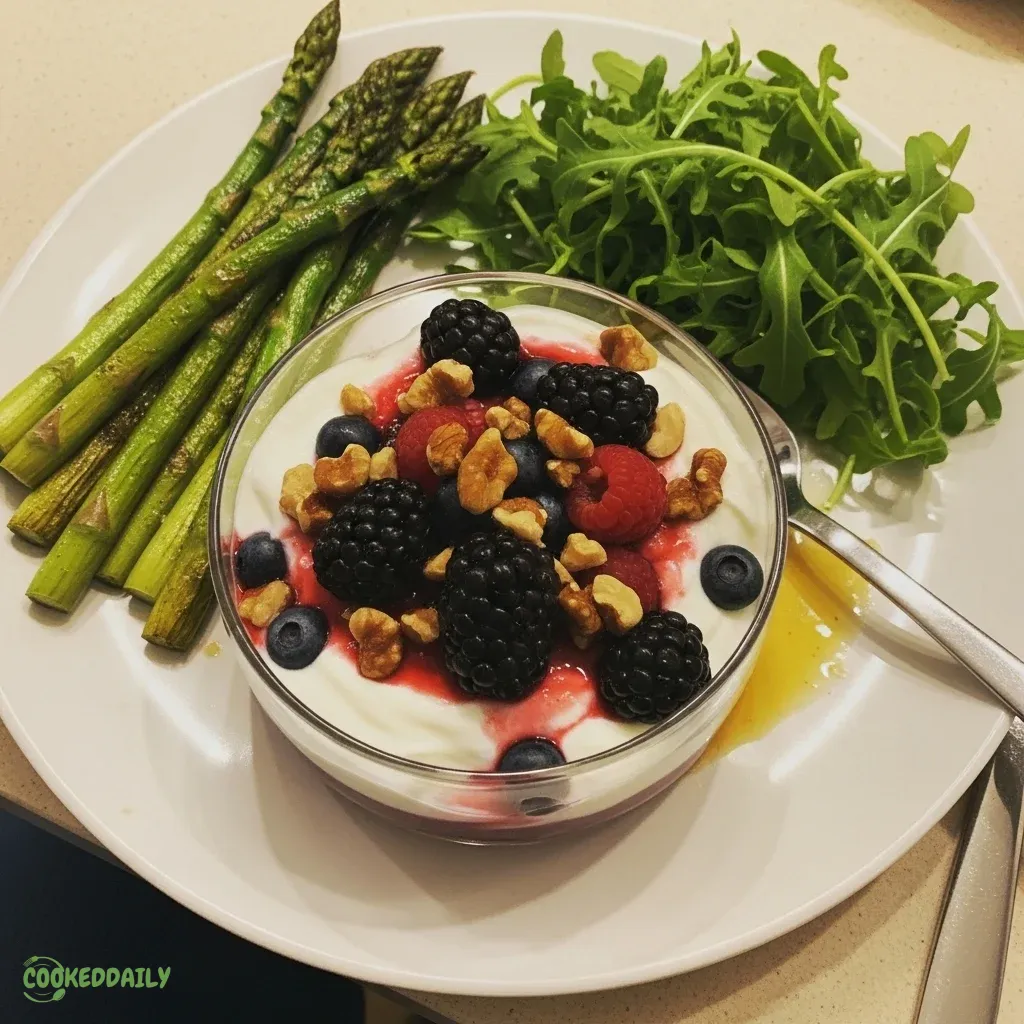 Greek Yogurt Parfait with Berries 5 Greek Yogurt Parfait with Berries