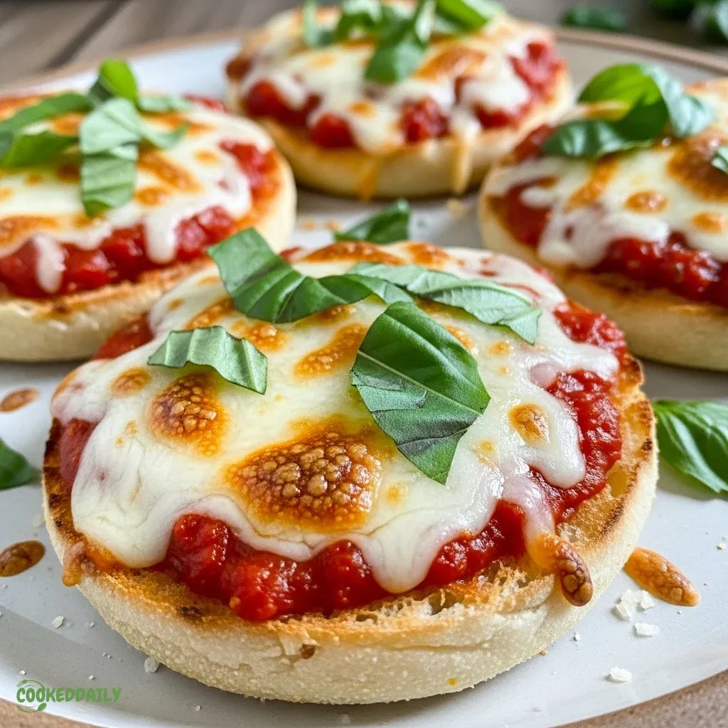 Air Fryer English Muffin Pizzas 5 Air Fryer English Muffin Pizzas
