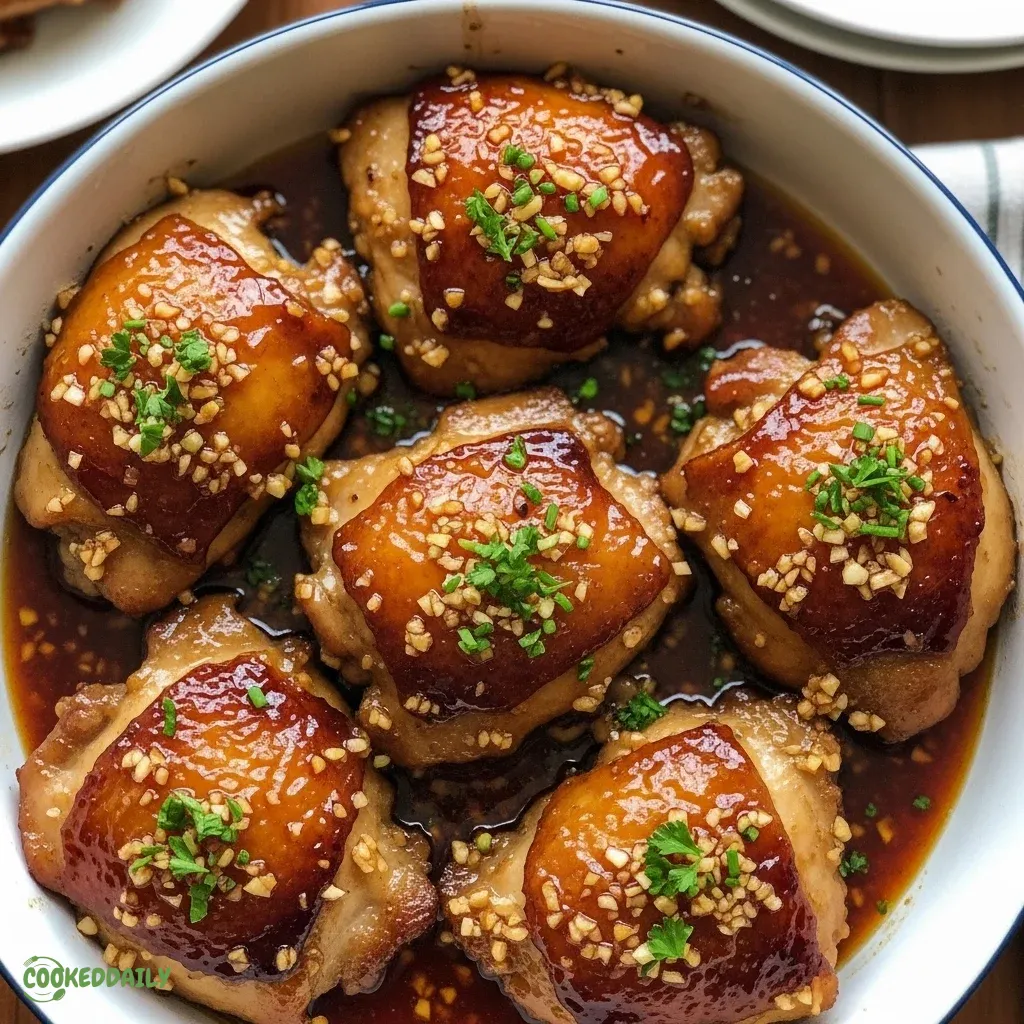 Easy Slow Cooker Honey Garlic Chicken 5 Slow Cooker Honey Garlic Chicken