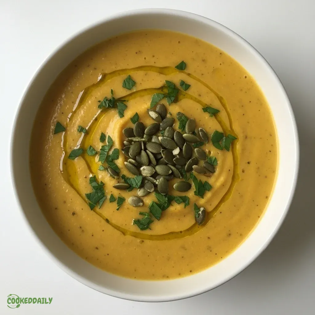 Vegetarian Butternut Squash Soup 5 Vegetarian Butternut Squash Soup