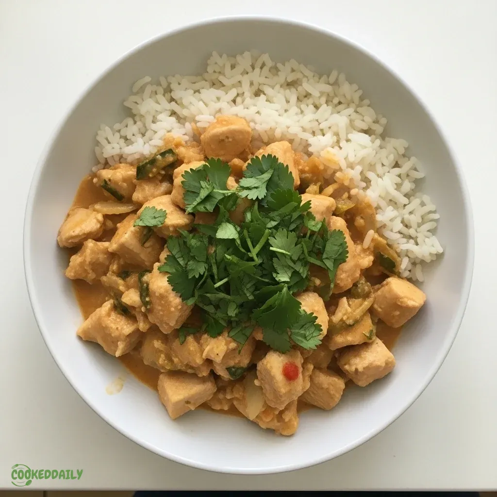 High Protein Coconut Chicken Rice Bowl 5 High Protein Coconut Chicken Rice Bowl