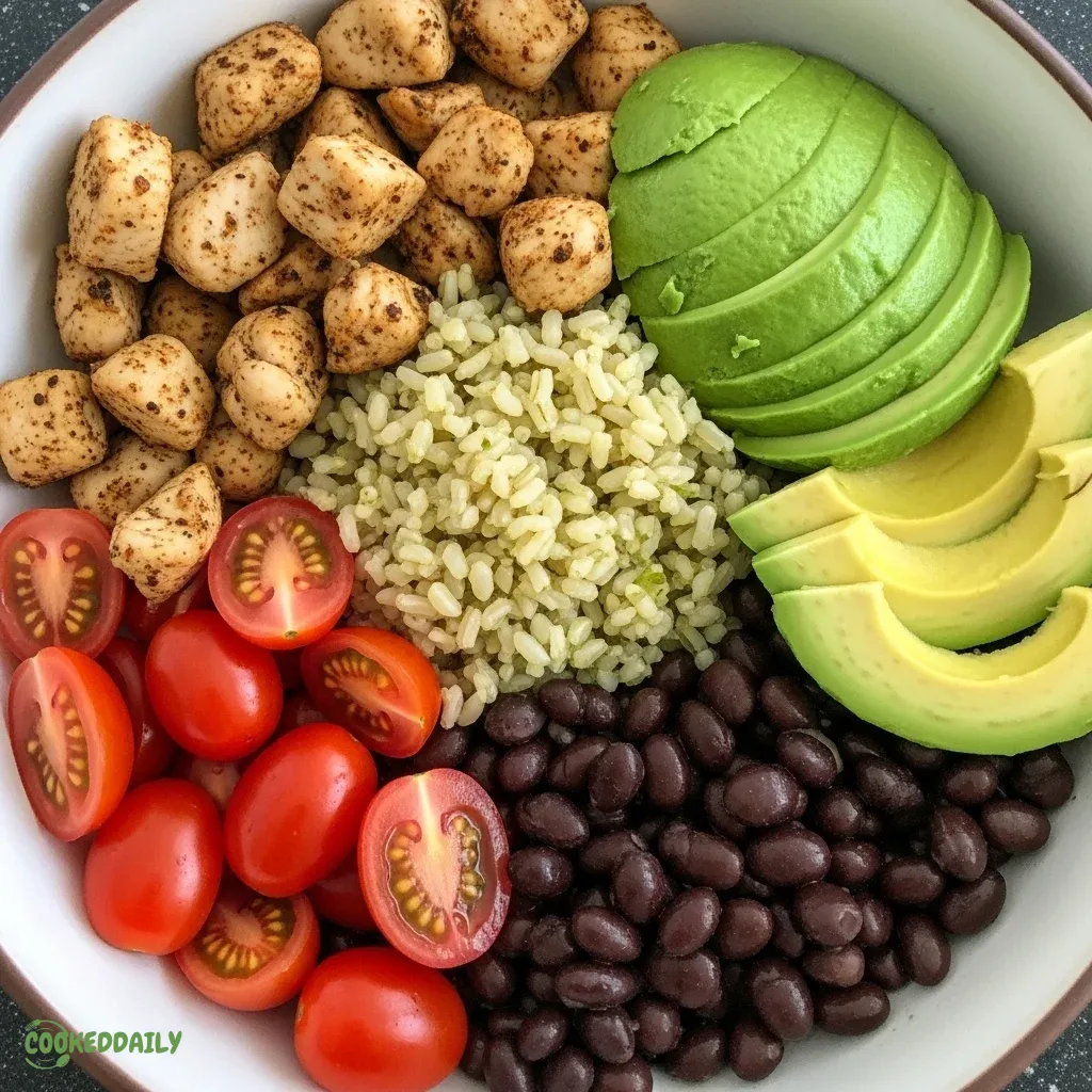 Chicken Burrito Bowl 5 Chicken Burrito Bowl