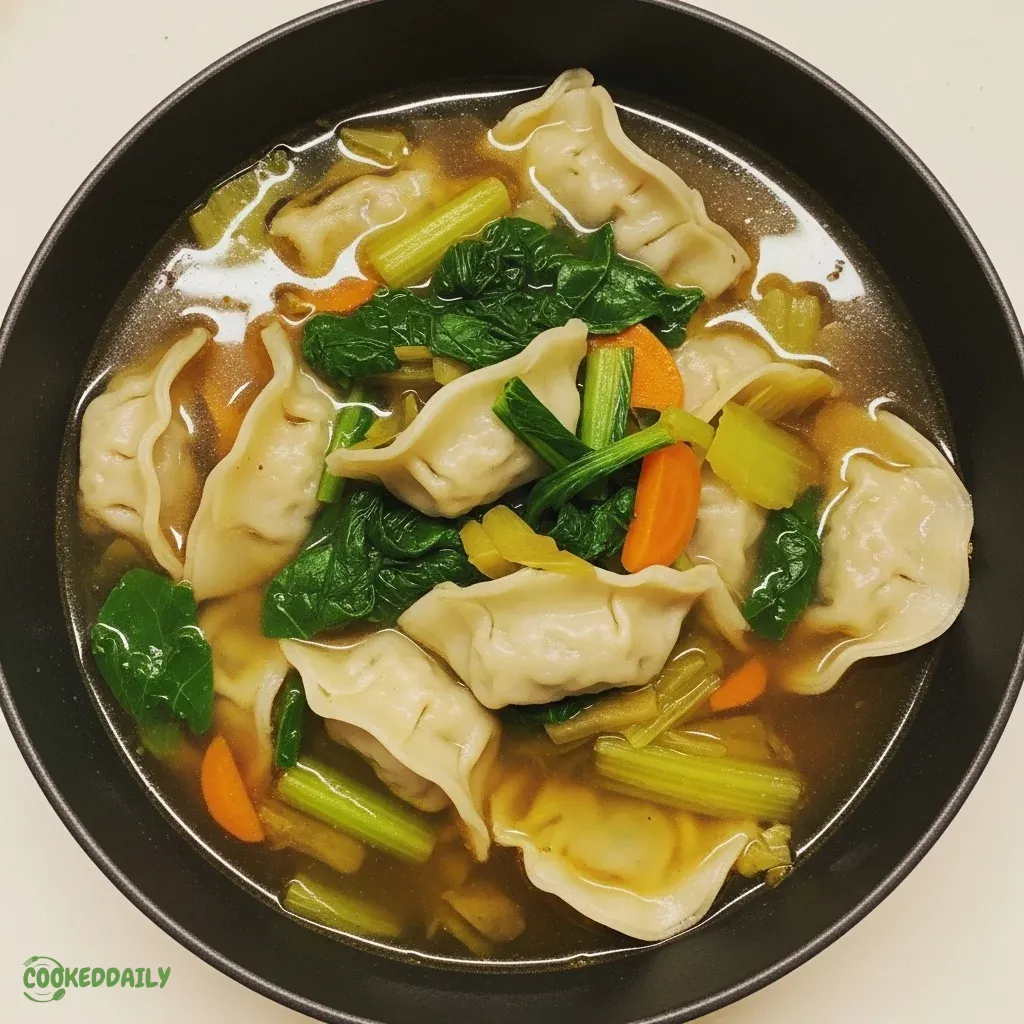 Potsticker Soup 5 Potsticker Soup