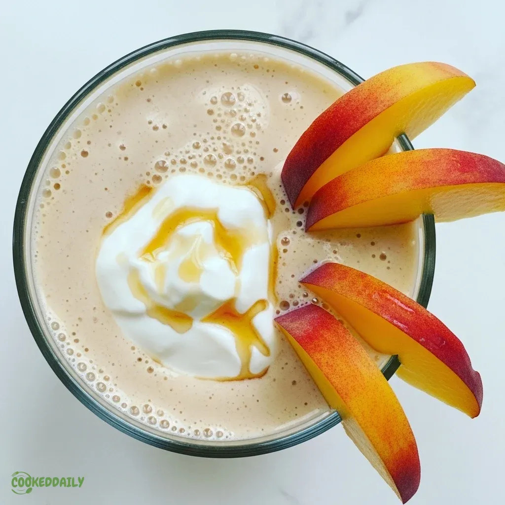 Peach Smoothie 5 Peach Smoothie