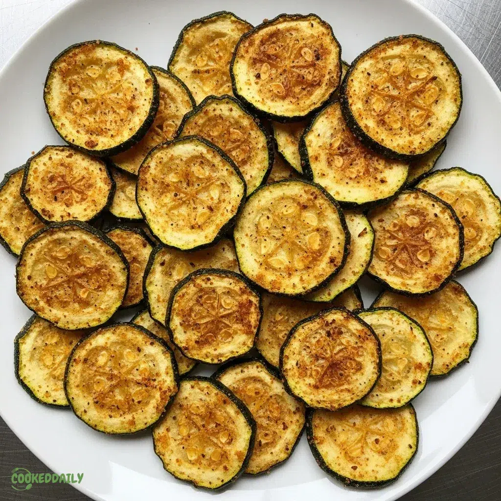Crispy Zucchini Chips 5 Crispy Zucchini Chips