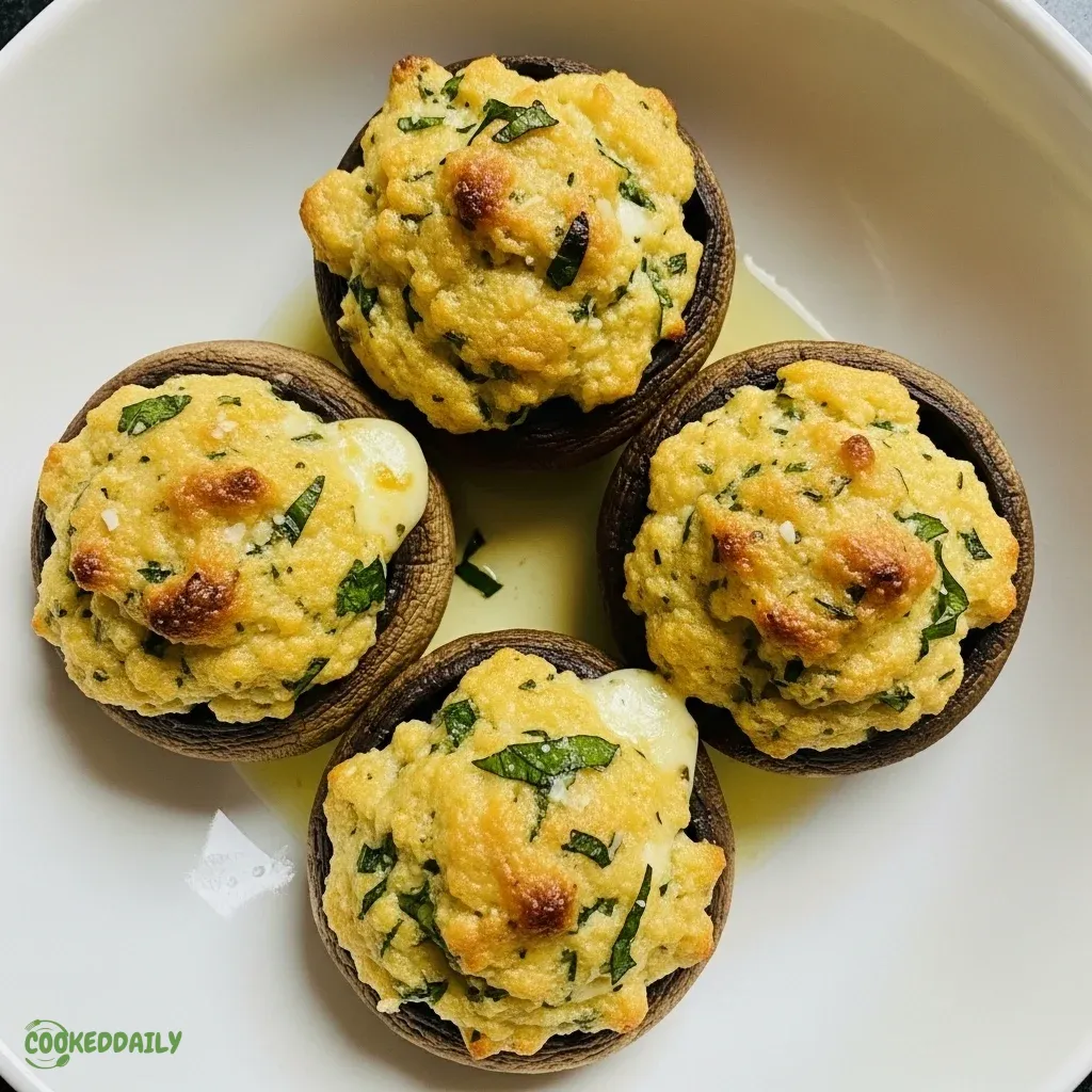 Air Fryer Stuffed Mushrooms 11 Air Fryer Stuffed Mushrooms