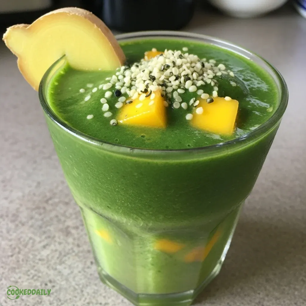 Ginger Smoothie 5 Ginger Smoothie