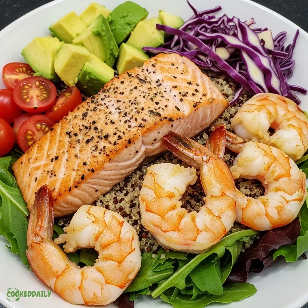 Weight Loss Salmon And Shrimp Bowl 5 Weight Loss Salmon And Shrimp Bowl