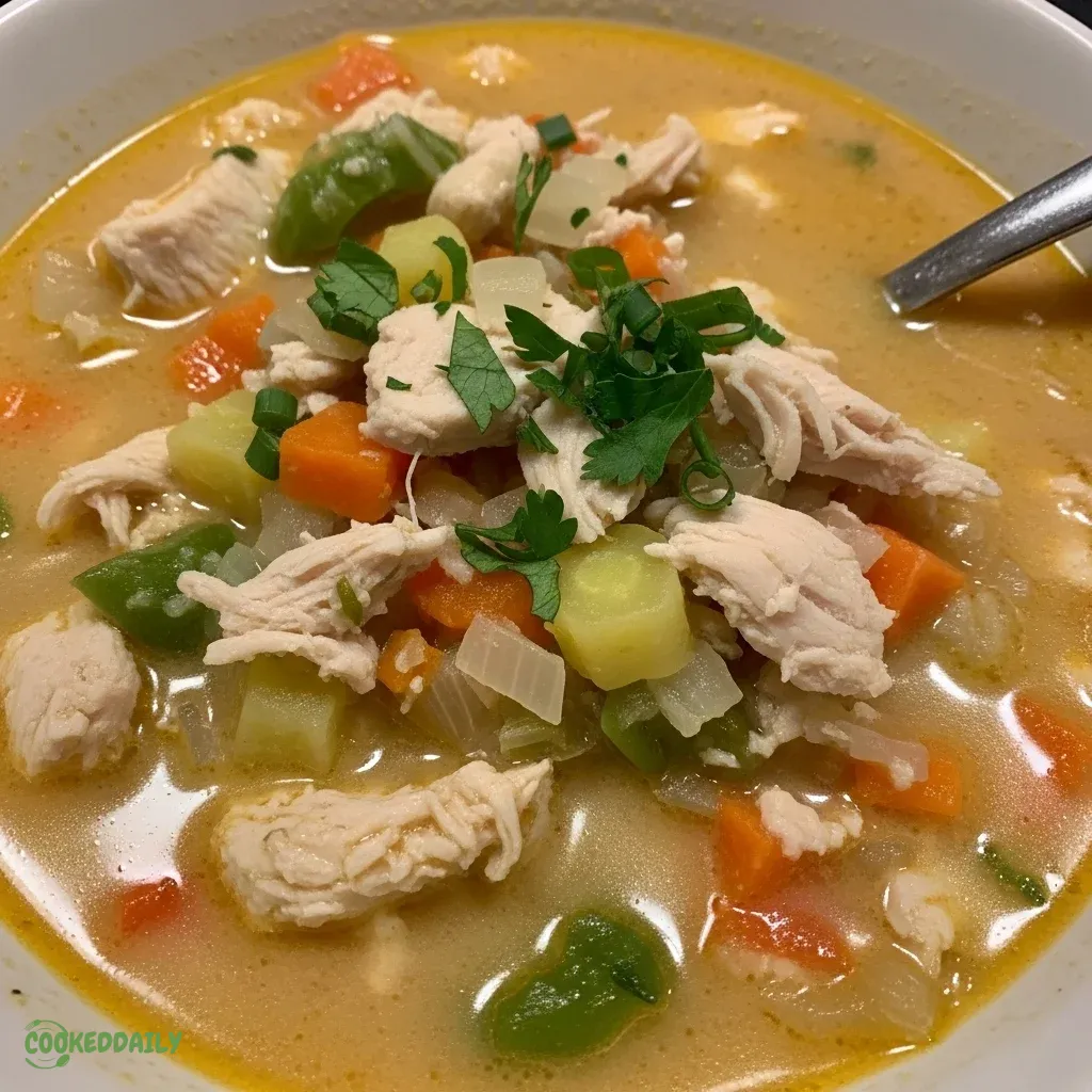 Gluten-Free Chicken Pot Pie Soup 5 Gluten-Free Chicken Pot Pie Soup