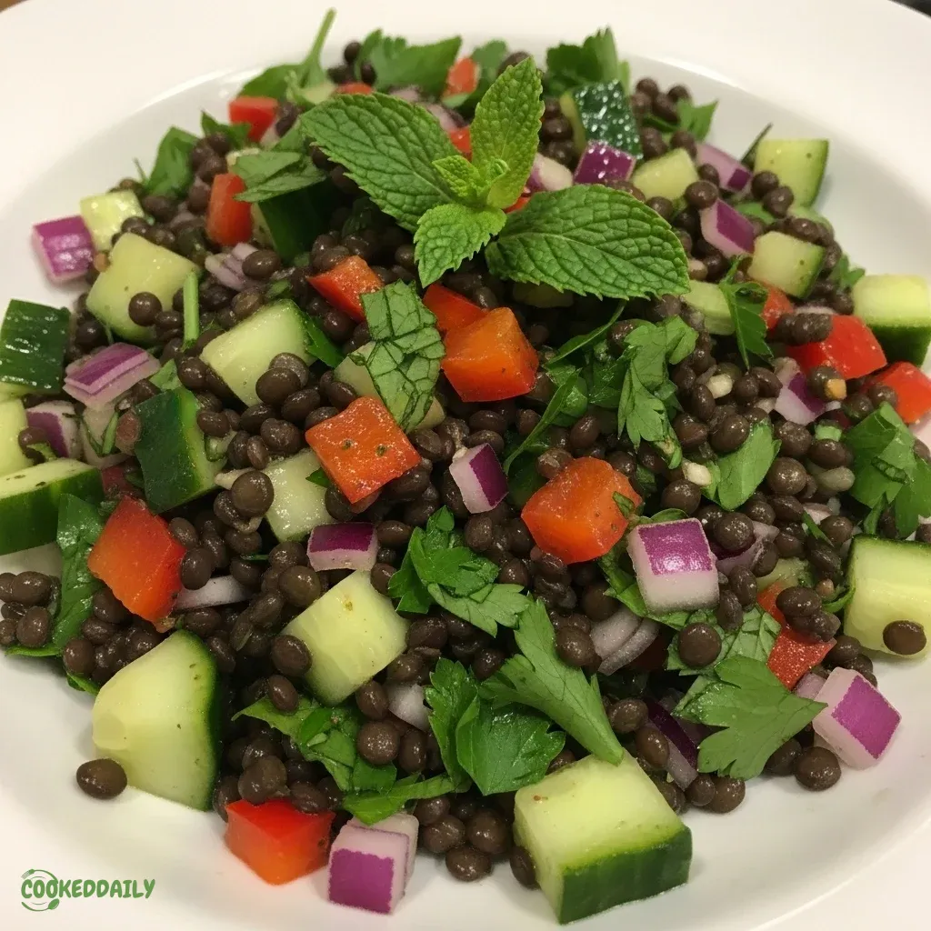 Low-Carb Lentil Salad 5 Low-Carb Lentil Salad