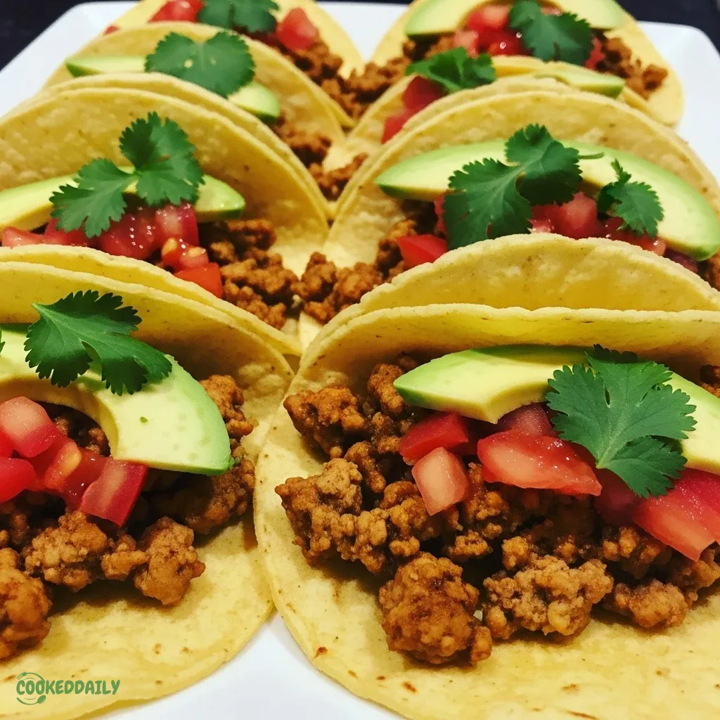 High Protein Ground Turkey Tacos 5 High Protein Ground Turkey Tacos