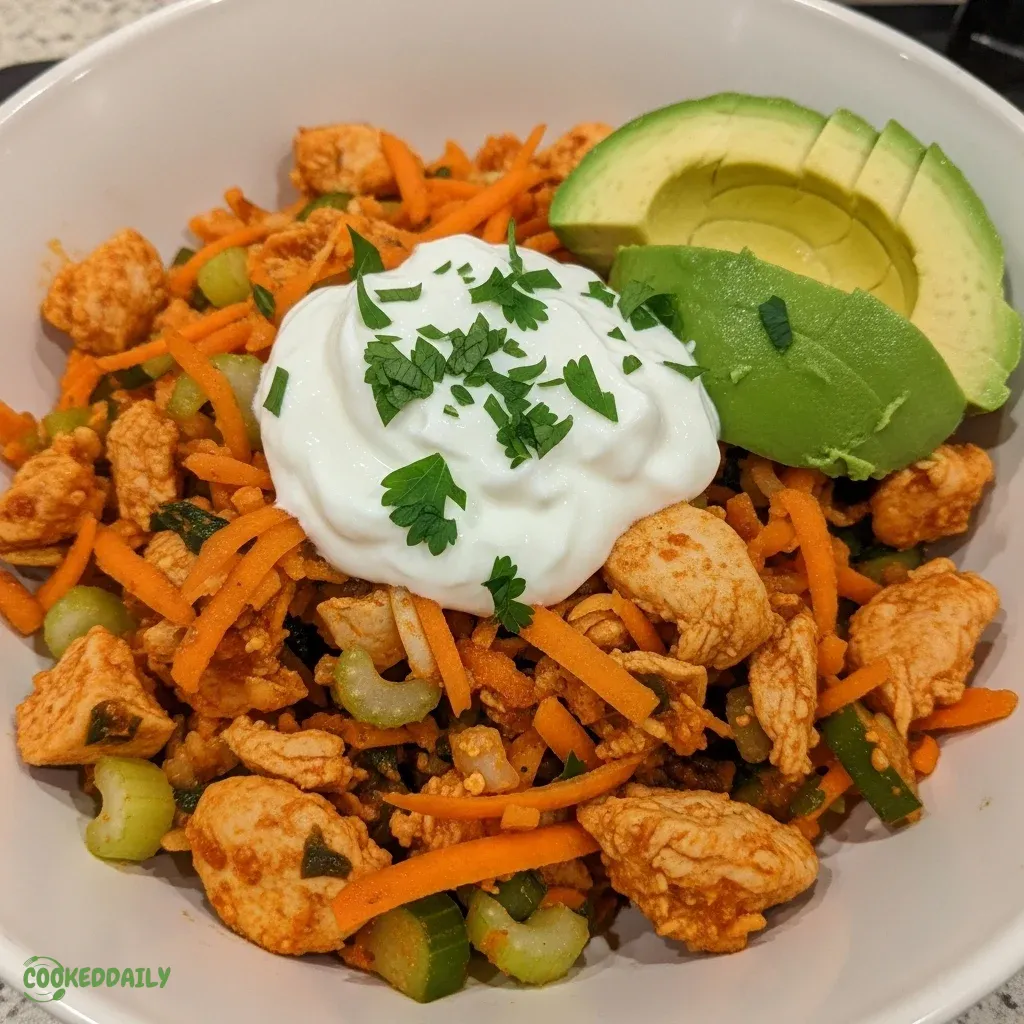 Buffalo Chicken Power Bowl 5 Buffalo Chicken Power Bowl