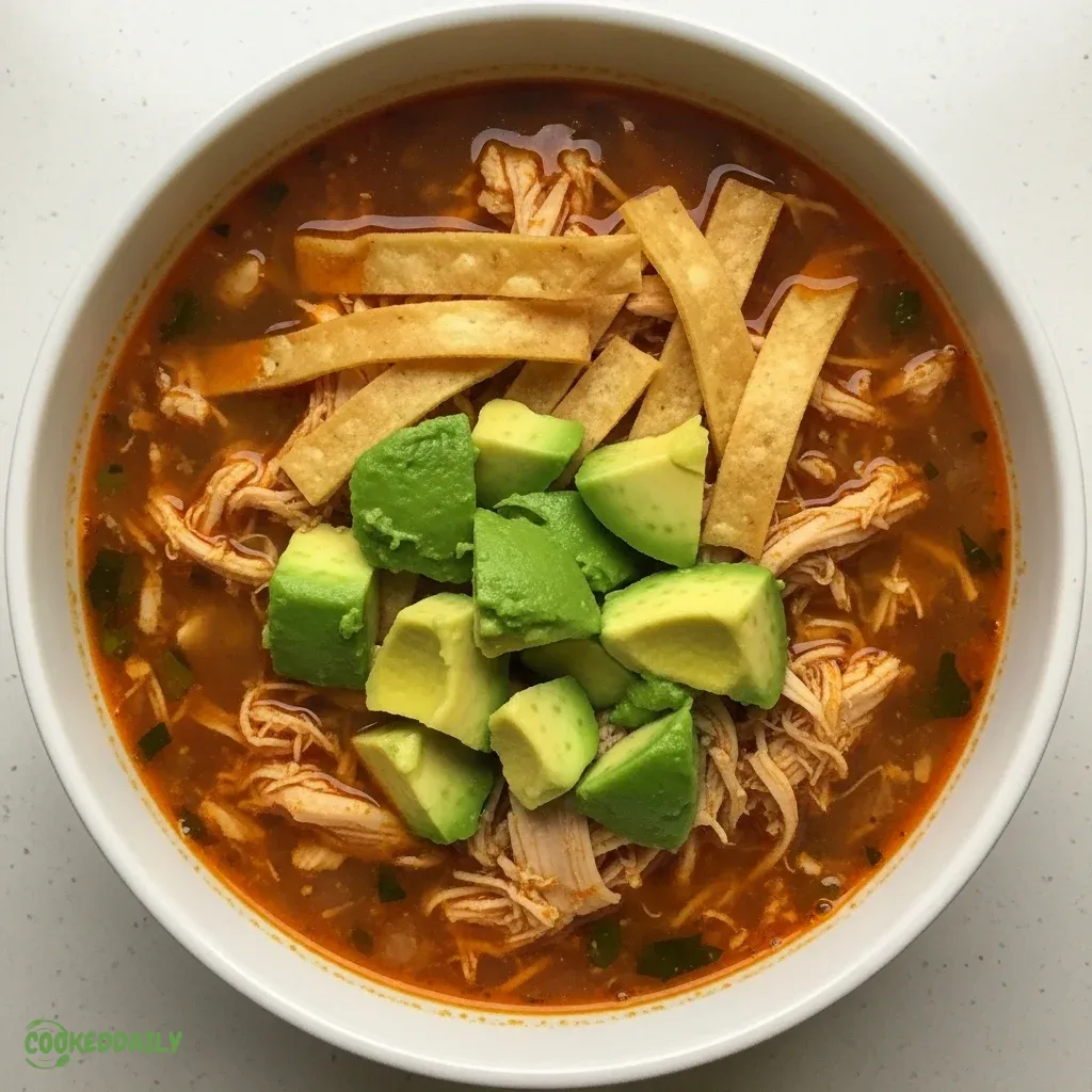 Chicken Tortilla Soup 5 Chicken Tortilla Soup