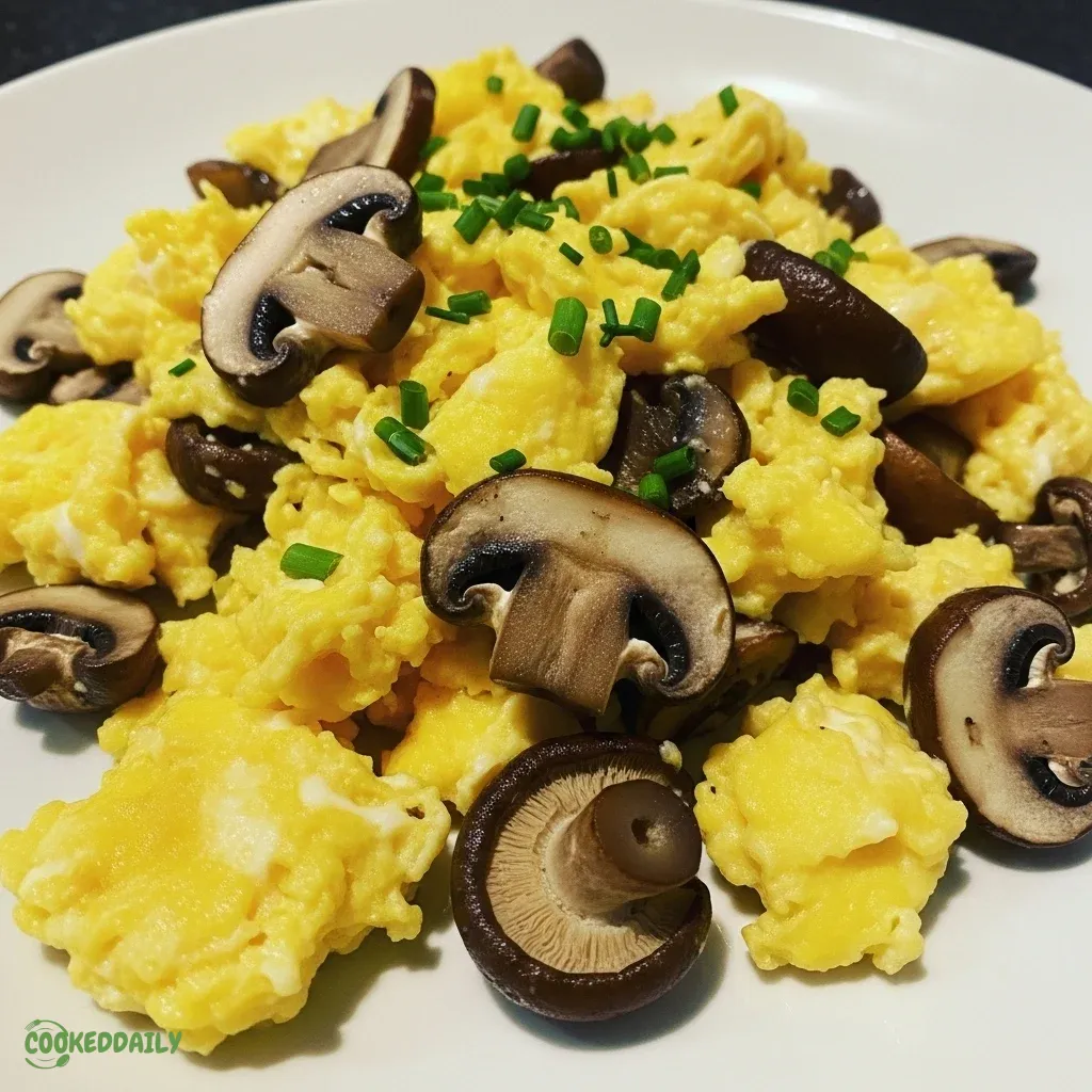 Keto Scrambled Eggs with Mushrooms 5 Keto Scrambled Eggs with Mushrooms