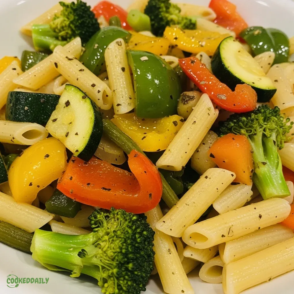 Easy Vegetarian Pasta Primavera 5 Vegetarian Pasta Primavera