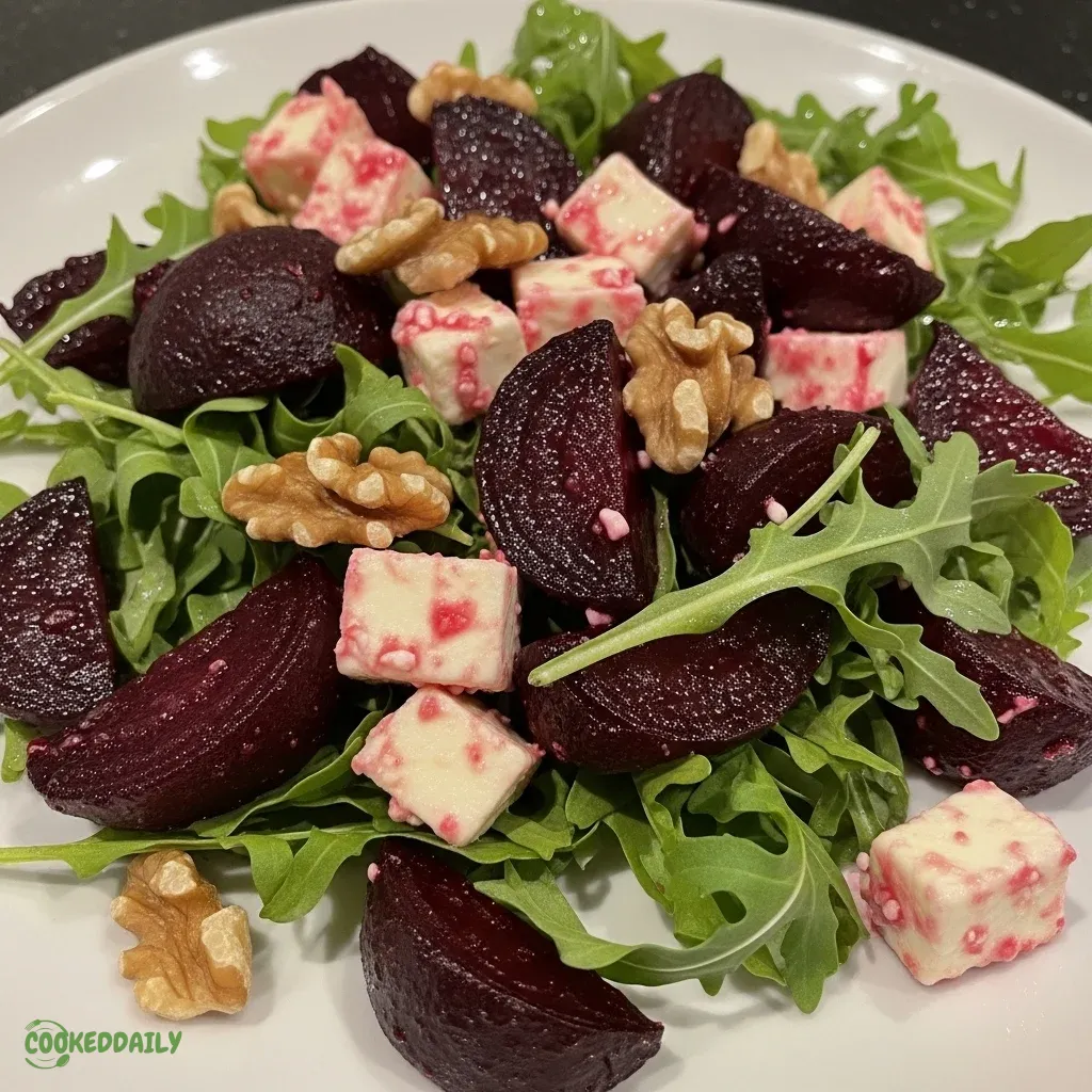 Roasted Beet and Feta Salad 5 Roasted Beet and Feta Salad