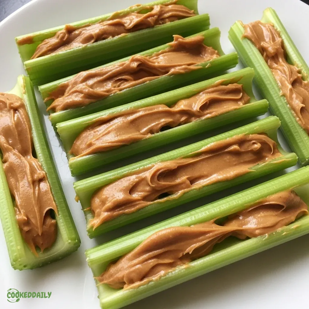 Celery and Peanut Butter 5 Celery and Peanut Butter