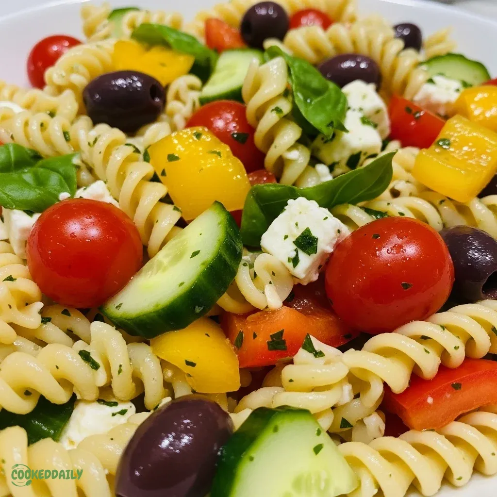 Italian Pasta Salad with Vegetables 5 Italian Pasta Salad with Vegetables