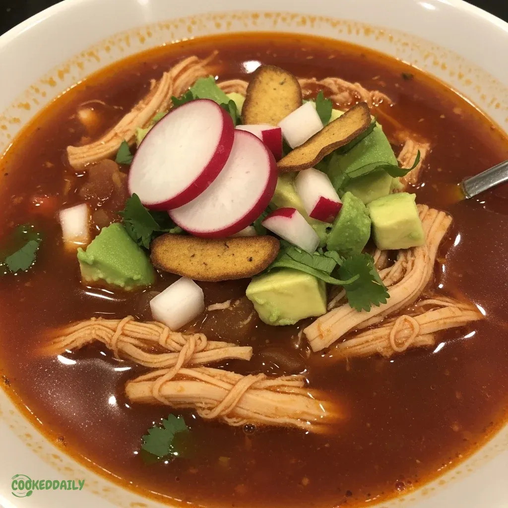 Creamy Chicken Enchilada Soup 5 Chicken Enchilada Soup