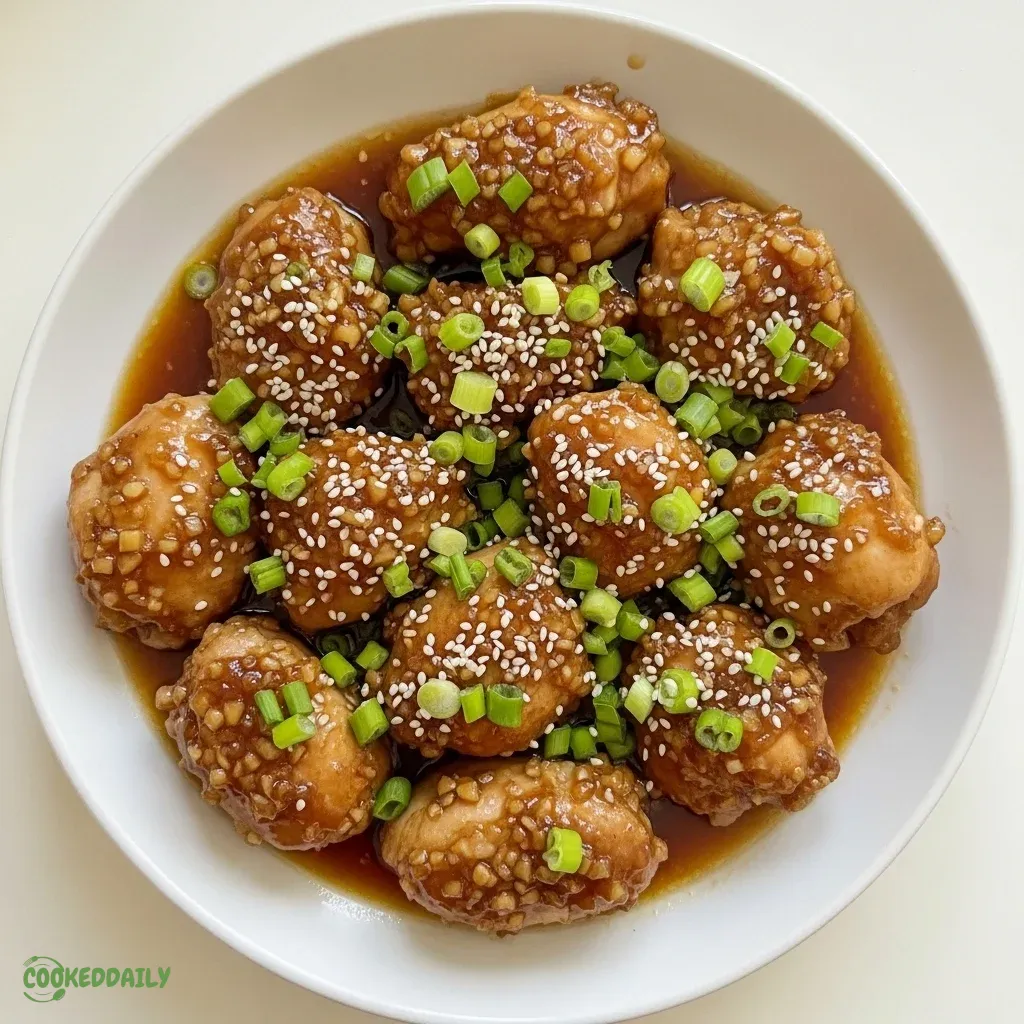 Slow Cooker Honey Garlic Chicken 5 Slow Cooker Honey Garlic Chicken