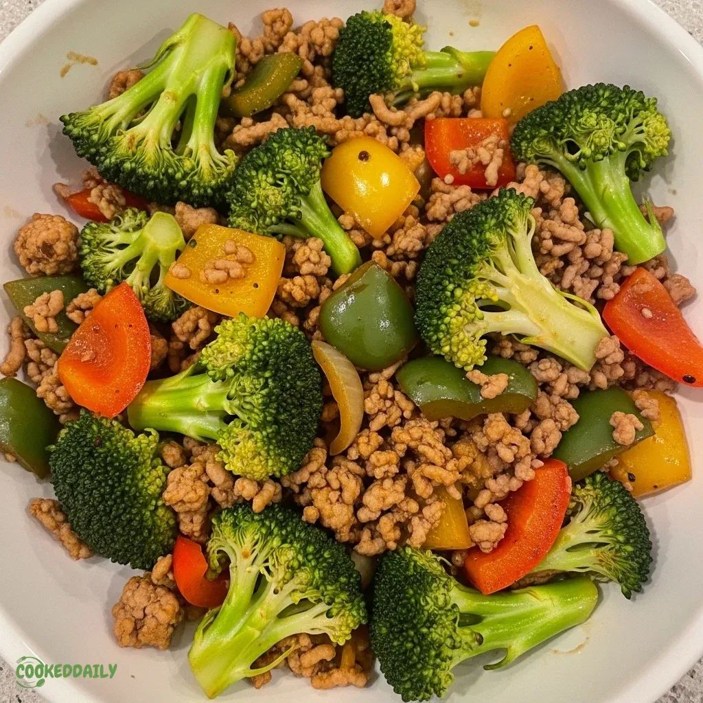 Healthy Ground Turkey Stir Fry 5 Healthy Ground Turkey Stir Fry