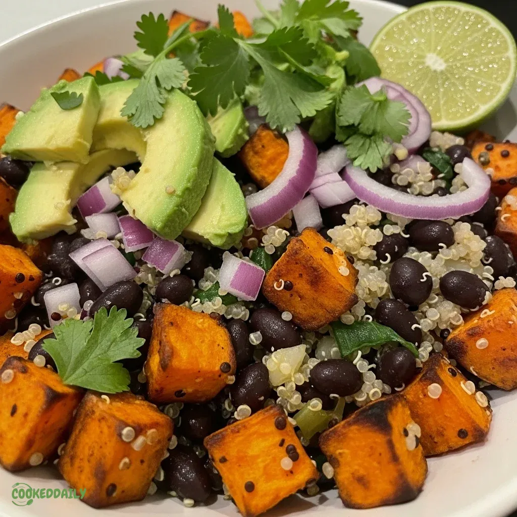 Sweet Potato Taco Bowls 5 Sweet Potato Taco Bowls