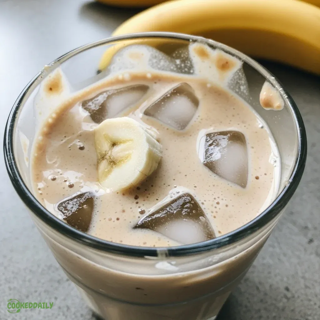 Almond Butter Banana Smoothie 5 Almond Butter Banana Smoothie