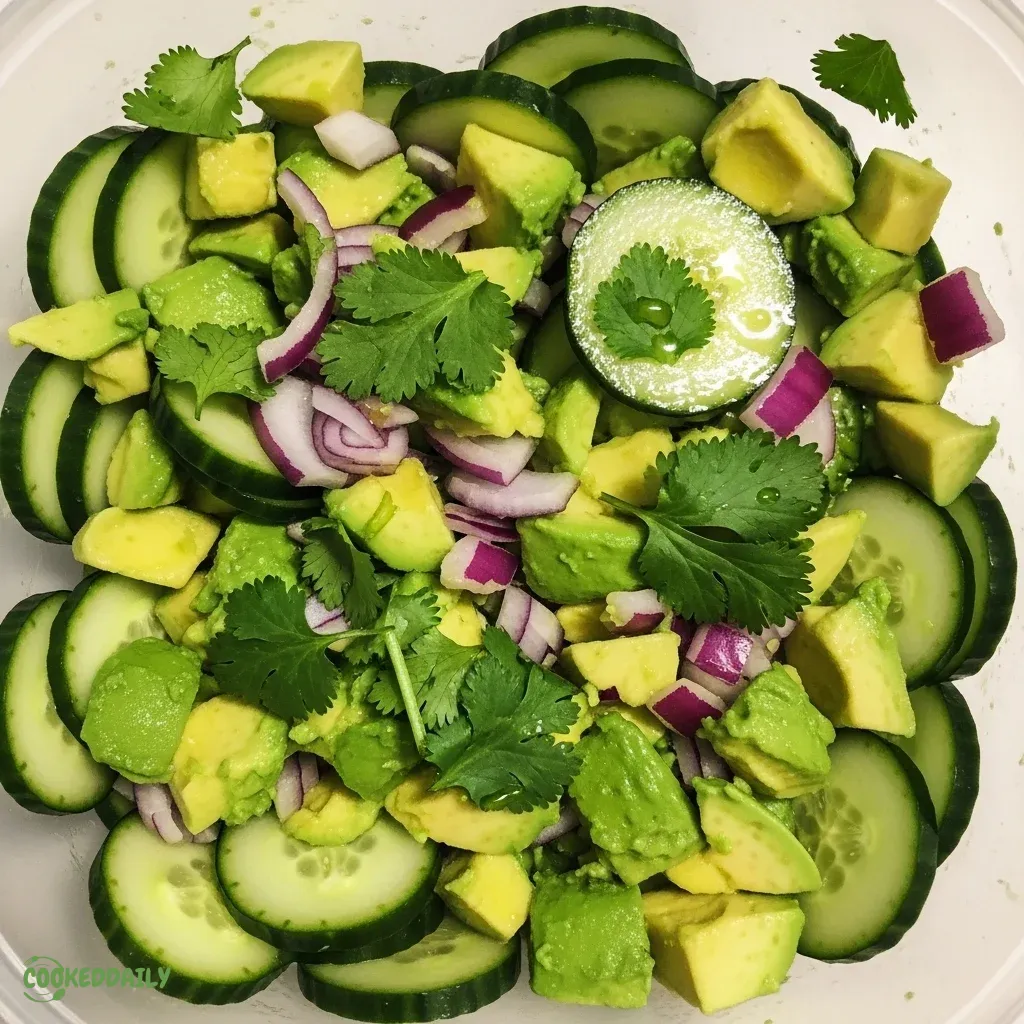 Detox Cucumber Avocado Weight Loss Salad 5 Detox Cucumber Avocado Weight Loss Salad