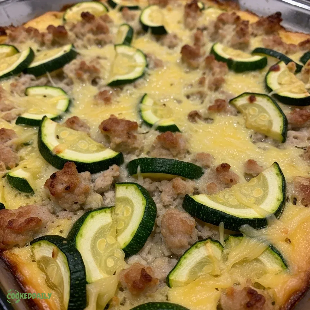 Healthy Ground Turkey Zucchini Casserole 5 Healthy Ground Turkey Zucchini Casserole