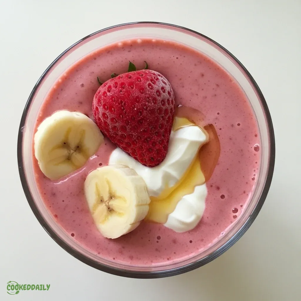 Strawberry Banana Smoothie 5 Strawberry Banana Smoothie