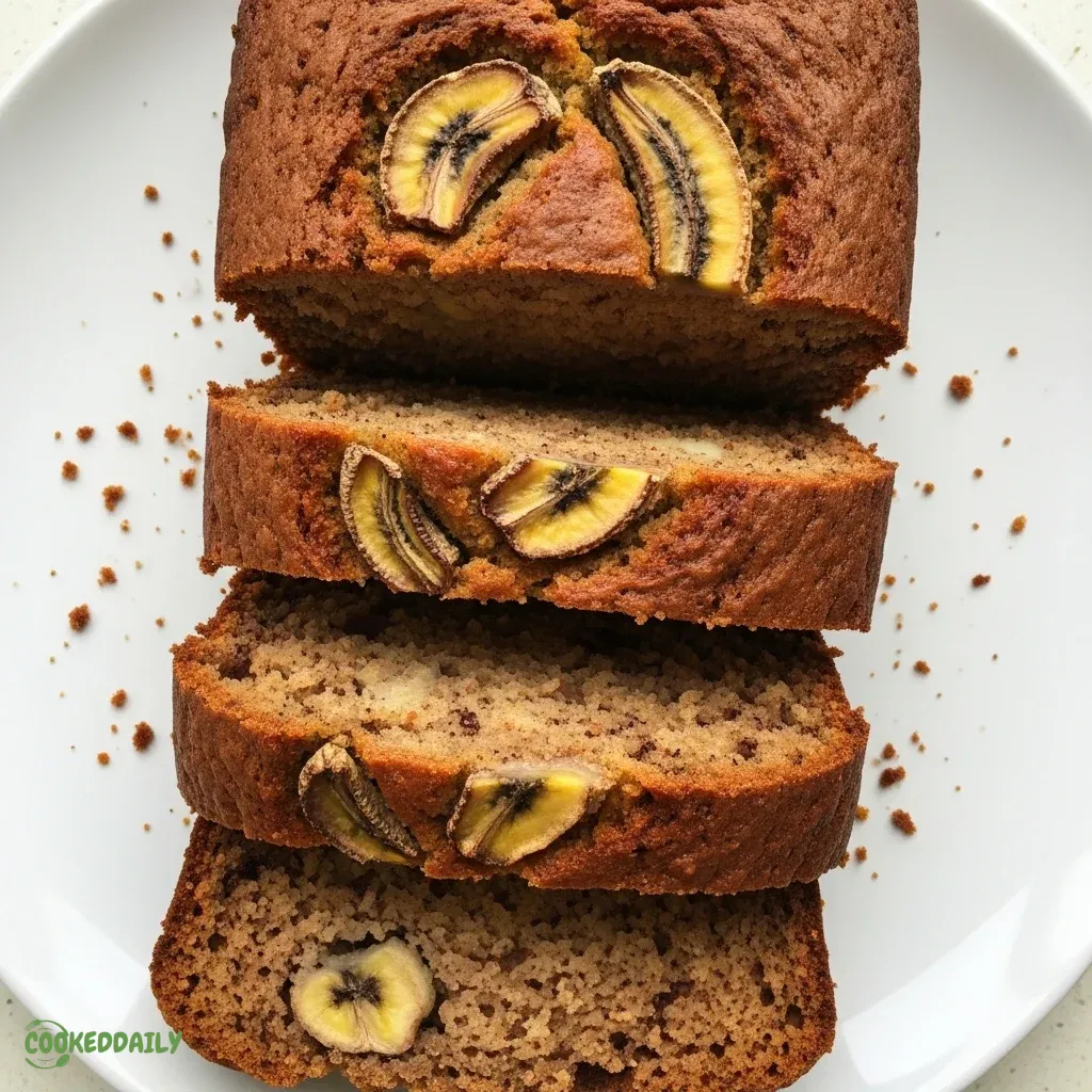 Sugar-Free Whole Wheat Applesauce Banana Bread 5 Sugar-Free Whole Wheat Applesauce Banana Bread