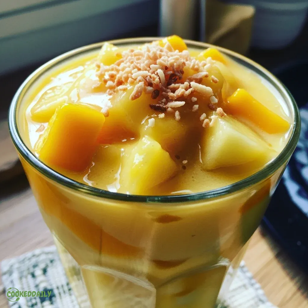 Healthy Tropical Mango Pineapple Smoothie 5 Healthy Tropical Mango Pineapple Smoothie