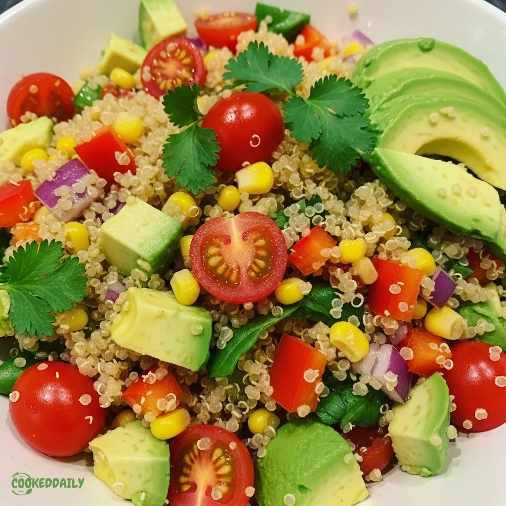 Healthy 30-Minute Quinoa Taco Salad 5 Healthy 30-Minute Quinoa Taco Salad