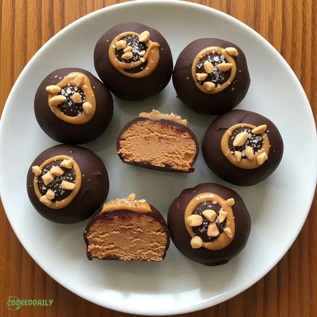 Keto Peanut Butter Chocolate Fat Bombs 5 Keto Peanut Butter Chocolate Fat Bombs