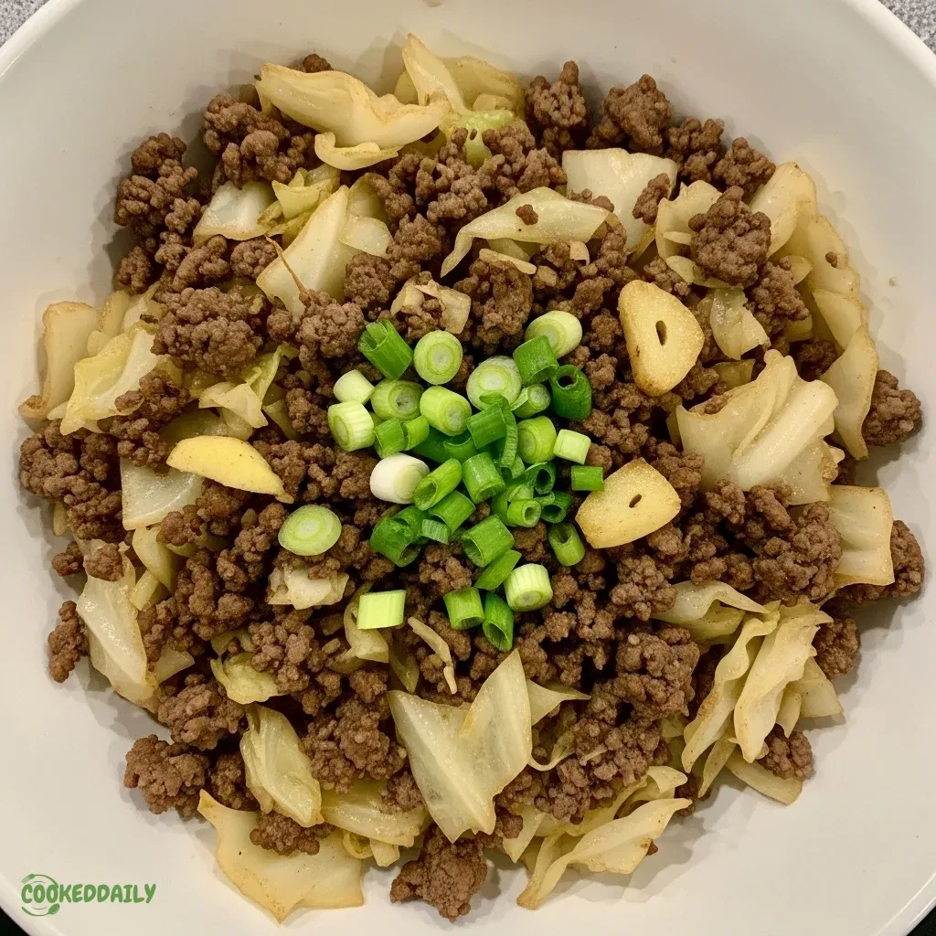 Low Carb Cabbage Beef Stir Fry 5 Low Carb Cabbage Beef Stir Fry