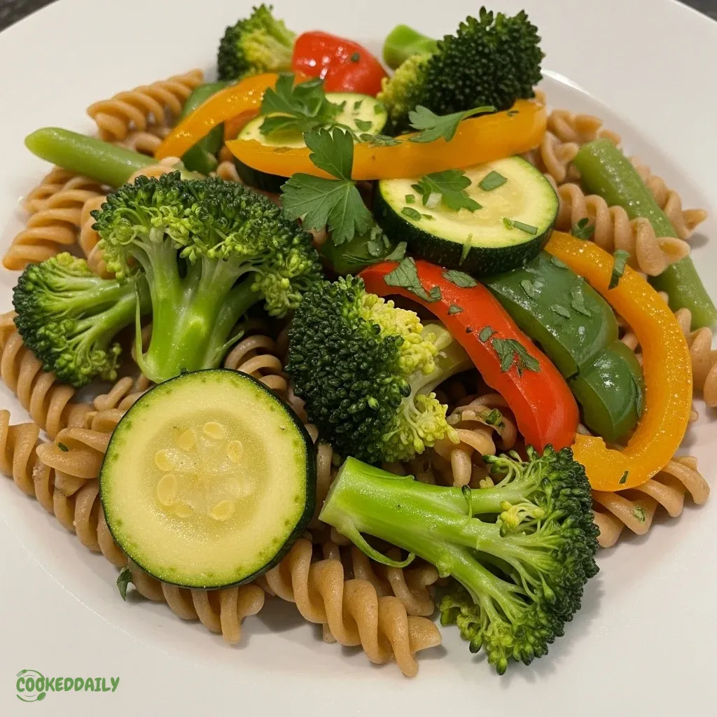 Vegetarian Pasta Primavera 5 Vegetarian Pasta Primavera