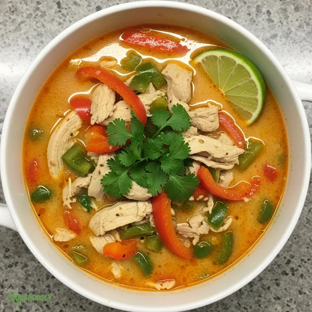 Keto Crockpot Thai Coconut Chicken Soup 5 Keto Crockpot Thai Coconut Chicken Soup