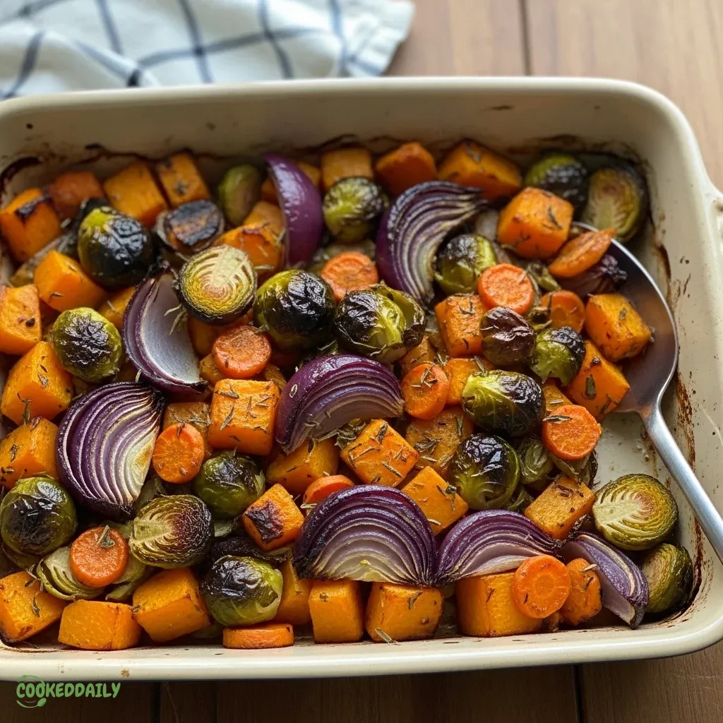 Vegan Roasted Vegetable Casserole 5 Vegan Roasted Vegetable Casserole