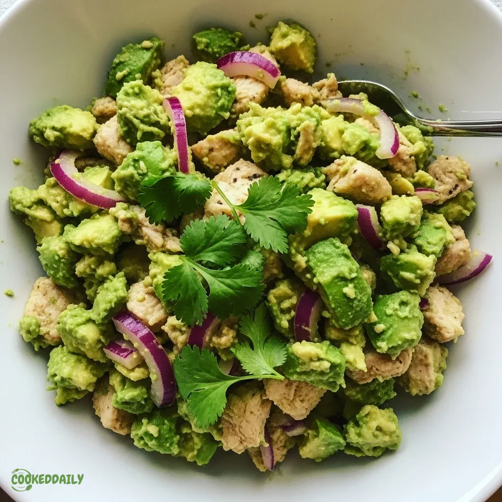 Healthy Avocado Chicken Salad 5 Healthy Avocado Chicken Salad