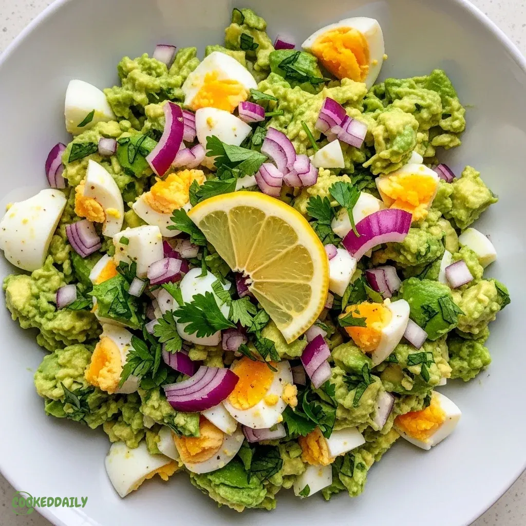 Healthy Avocado Egg Salad (No Mayo) 5 Healthy Avocado Egg Salad (No Mayo)
