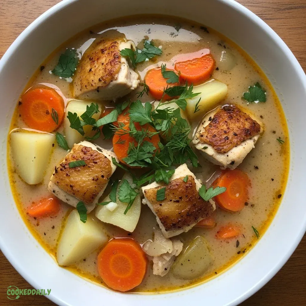 Creamy Chicken and Potato Soup 5 Creamy Chicken and Potato Soup