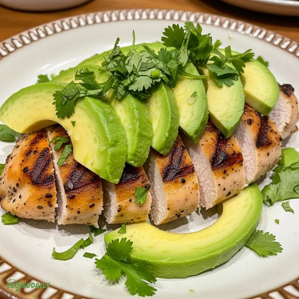 Grilled California Avocado Chicken 5 Grilled California Avocado Chicken