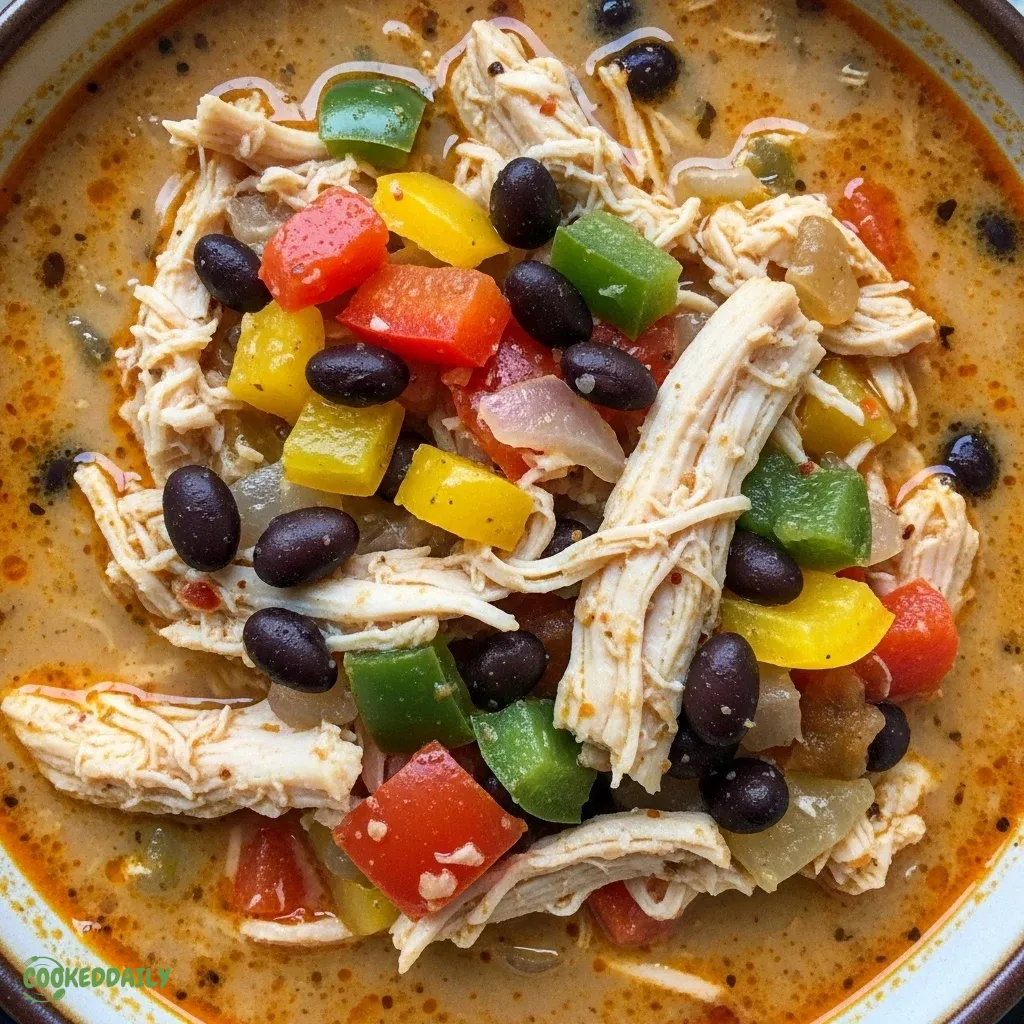 Easy Chicken Enchilada Soup 5 Chicken Enchilada Soup