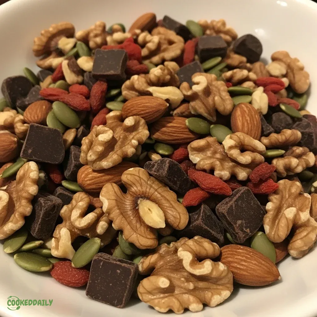 High-Protein Dark Chocolate Trail Mix 5 High-Protein Dark Chocolate Trail Mix