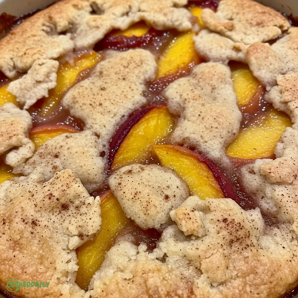 Easy Sugar-Free Southern Peach Cobbler 5 Easy Sugar-Free Southern Peach Cobbler