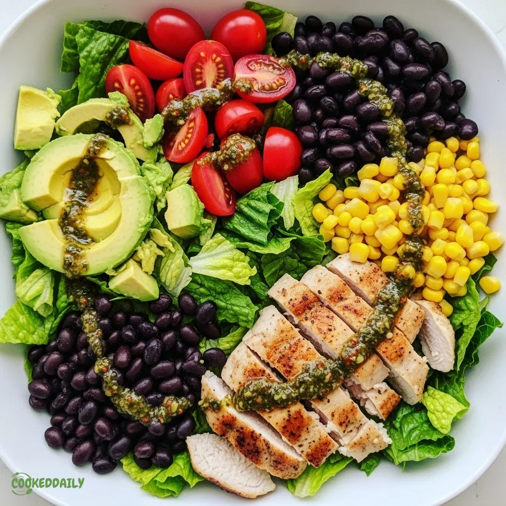 High-Protein Southwest Chicken Salad 5 High-Protein Southwest Chicken Salad
