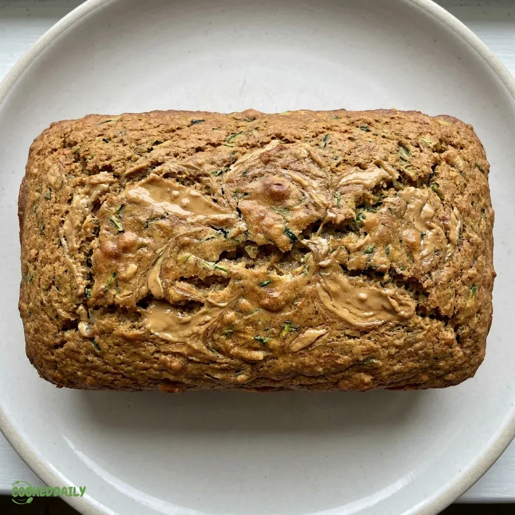 High-Protein Peanut Butter Zucchini Bread 5 High-Protein Peanut Butter Zucchini Bread